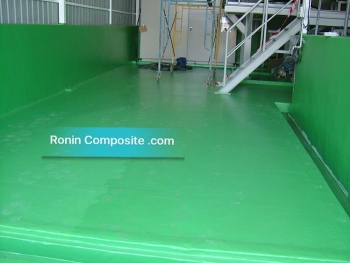 Bọc Composite Sàn nhà - Nền nhà xưởng | Sàn khu hoá chất