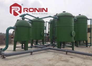 Cung cấp Tank xử lý cho hệ thống nước cấp Nhà máy ép dầu thực vật Dabaco - Tân Chi - Bắc Ninh