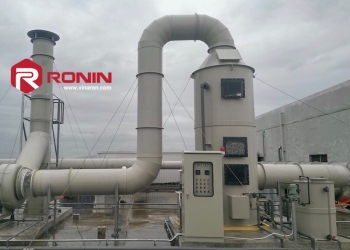 Thi công hệ thống tháp và ống PP cho Nhà máy điện tử Chilisin Việt Nam - KCN VSIP Hải Phòng, Thủy Nguyên, Hải Phòng