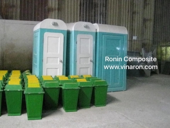 thùng rác composite